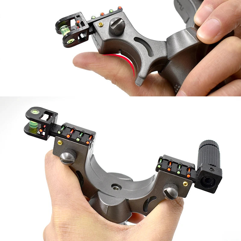 High-power Laser Aiming Slingshot