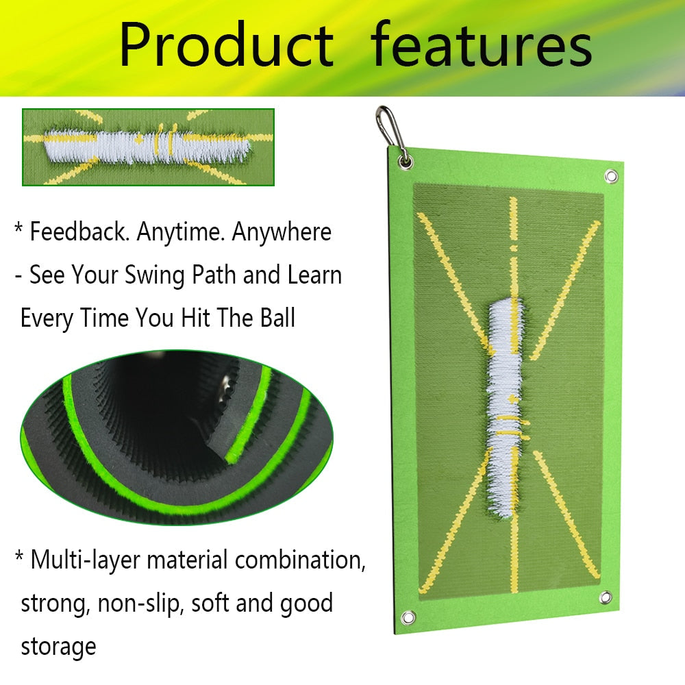 Golf Training Mat For Swing Detection Batting - Tuckersgizmos.com