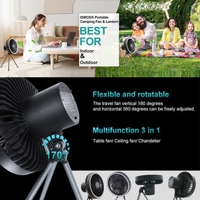 ultra Power Fan 3-in-1. Multifunctional fan