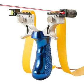 High-power Laser Aiming Slingshot