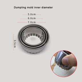 Household Double Head Automatic Dumpling Maker Mold